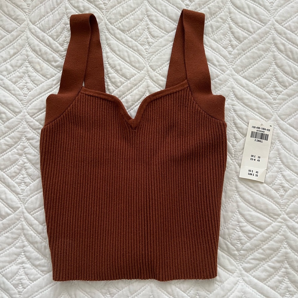 NWT Abercrombie Ottoman Sweetheart Tank
